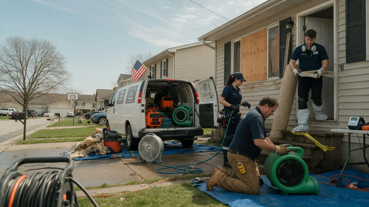 Water Damage Restoration in Saint Rose, LA near me